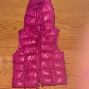 United Colors Of Benetton Fuchsia Puffer Vest